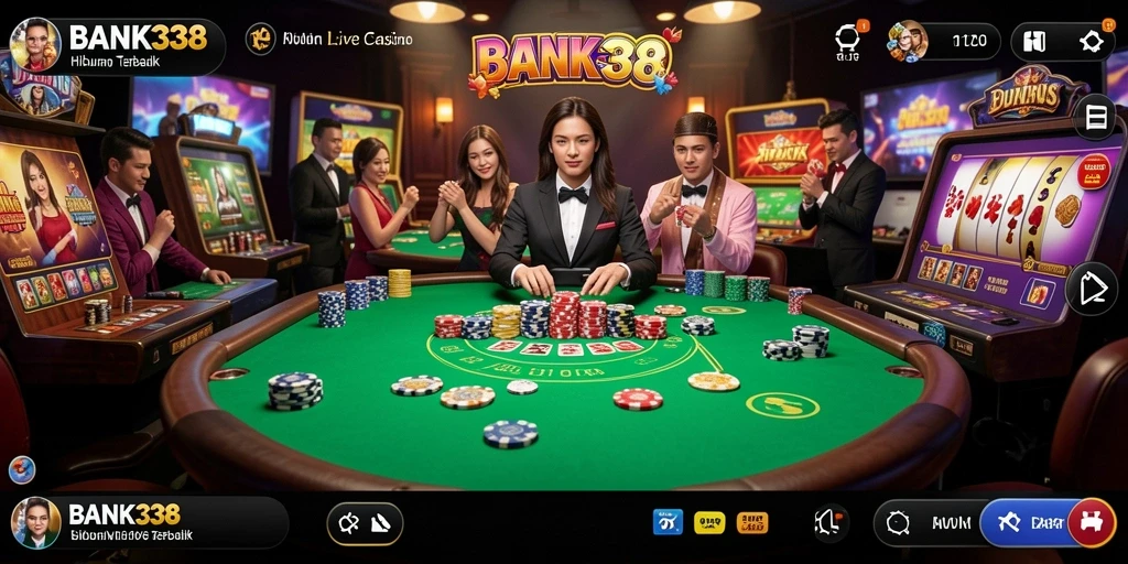 Tampilan permainan Live Casino yang memukau dan interaktif.