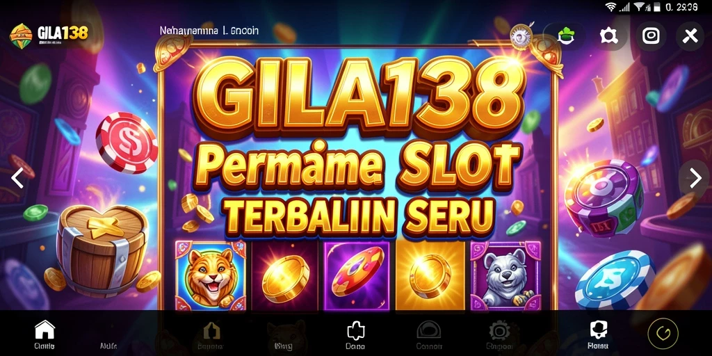 Gameplay seru GILA138 yang penuh warna dan menarik.