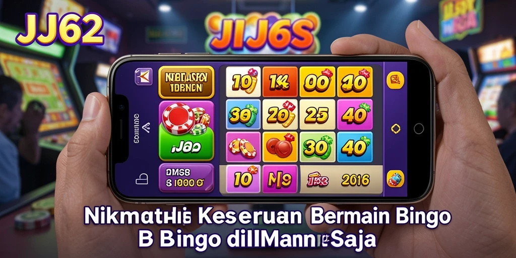 Screenshot gameplay Bingo JJ62 yang seru dan menghibur.