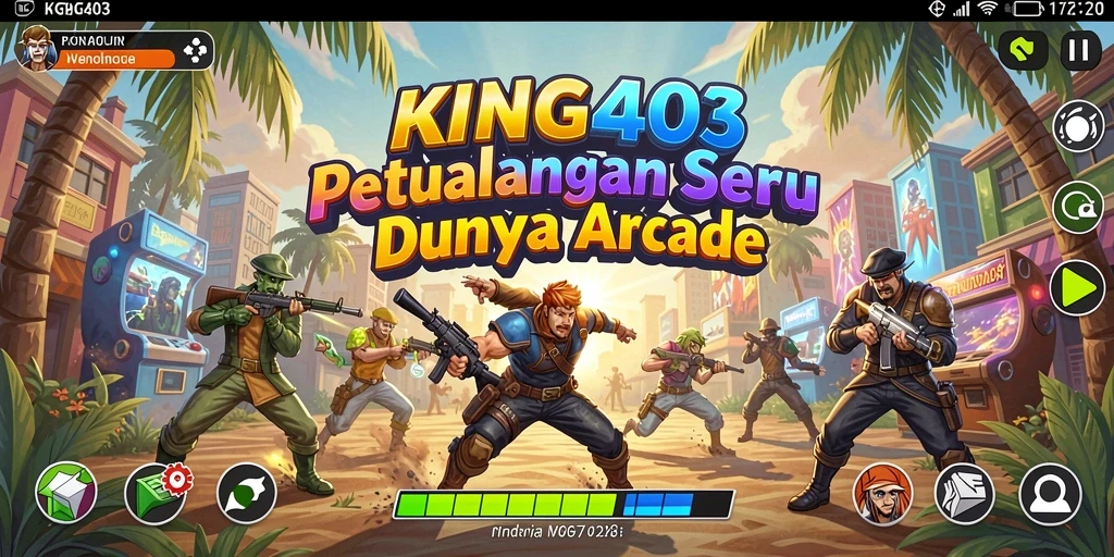 Tampilan seru gameplay KING403 dengan berbagai level dan tantangan.