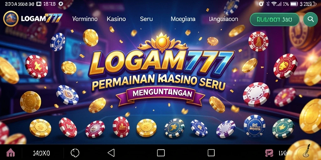 Tampilan menarik dari gameplay LOGAM777 yang seru.