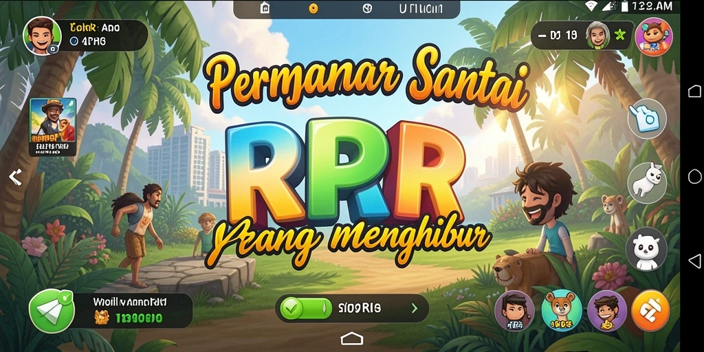 Gameplay RPRR yang ceria dan menghibur untuk semua pemain.