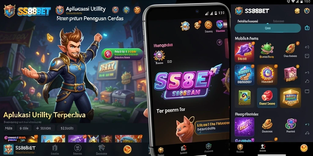 Tampilan antarmuka SS88BET yang sederhana dan efektif.